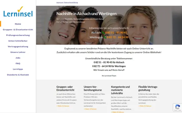www.lerninsel-aichach.de