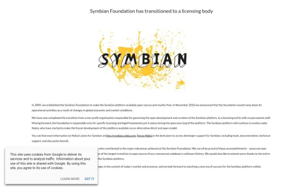 licensing.symbian.org