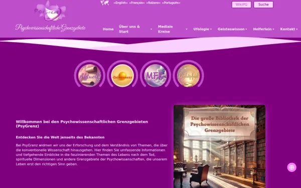 www.psygrenz.de