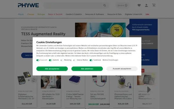 www.phywe.de