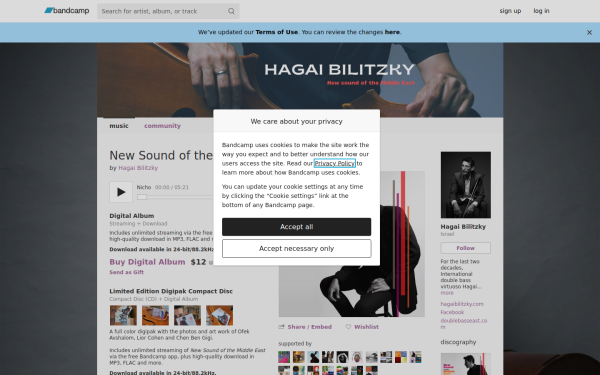 hagaibilitzky.bandcamp.com
