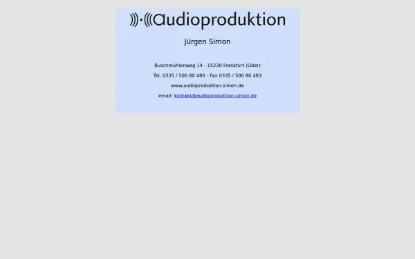 audioproduktion-simon.de