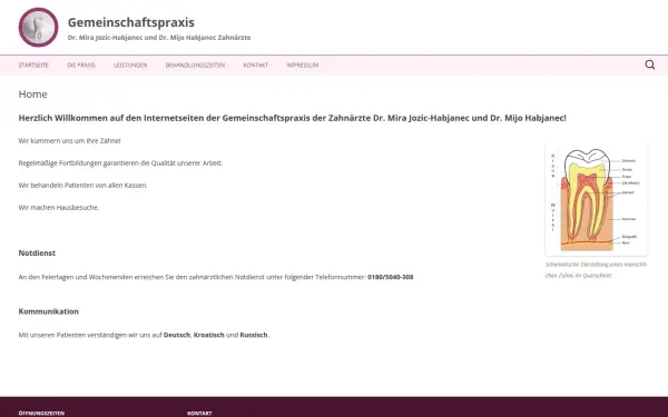 zahnarztpraxis-dr-jozic.de