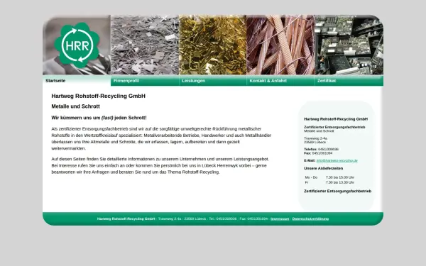 hartweg-recycling.de