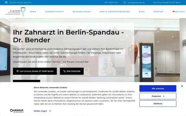 www.drbender.de
