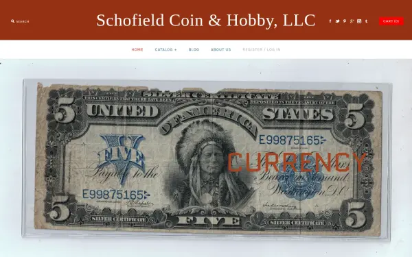schofieldcoinandhobby.com