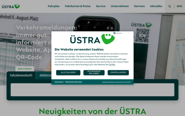 www.uestra.de