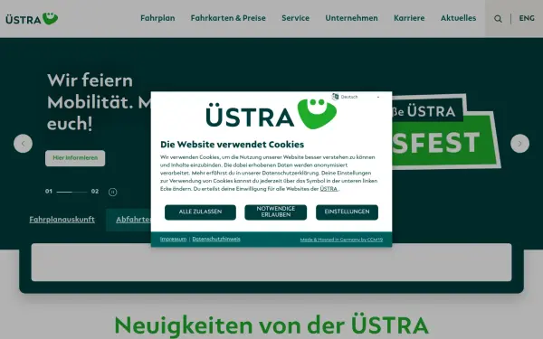 www.uestra.de
