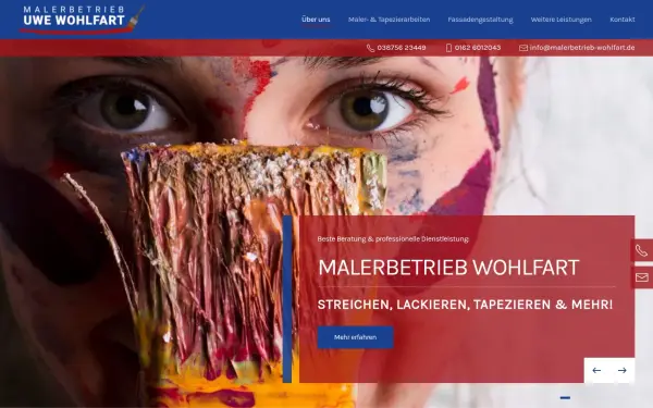 www.malerbetrieb-wohlfart.de