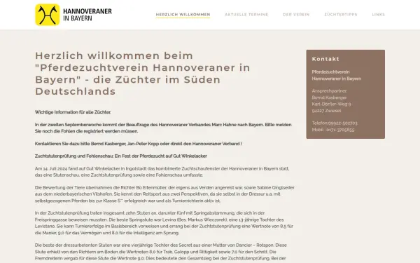 www.hannoveraner-in-bayern.de
