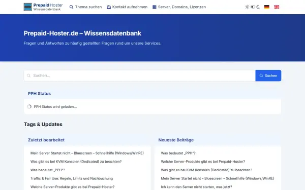 support.prepaid-hoster.de
