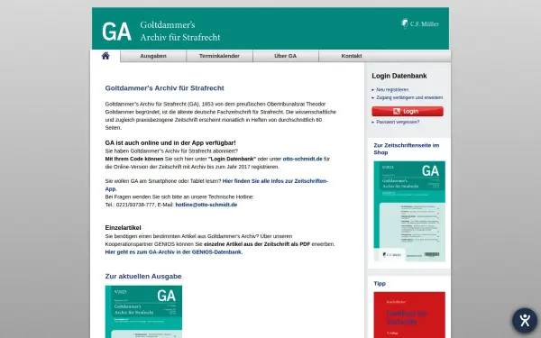 www.goltdammers-archiv.de