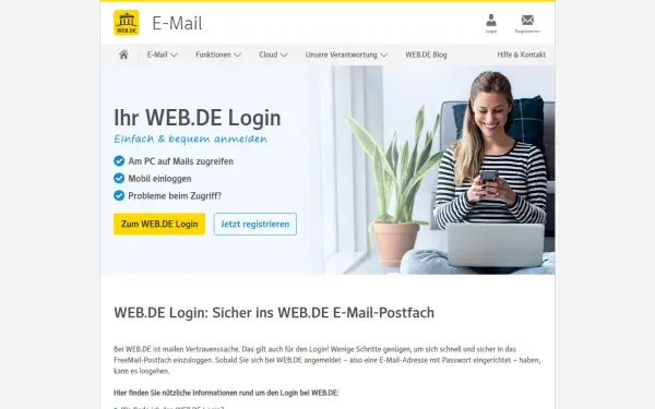 anmelden.web.de