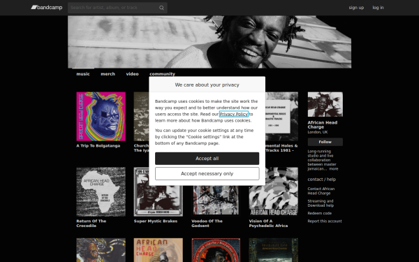 africanheadcharge.bandcamp.com