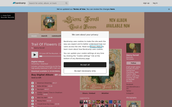 sierraferrell.bandcamp.com