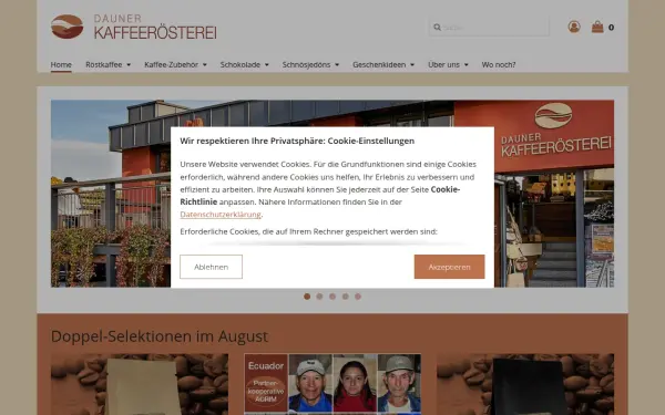 www.dauner-kaffeeroesterei.de