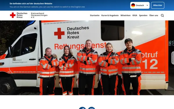 www.drk-kreisverband-donaueschingen.de