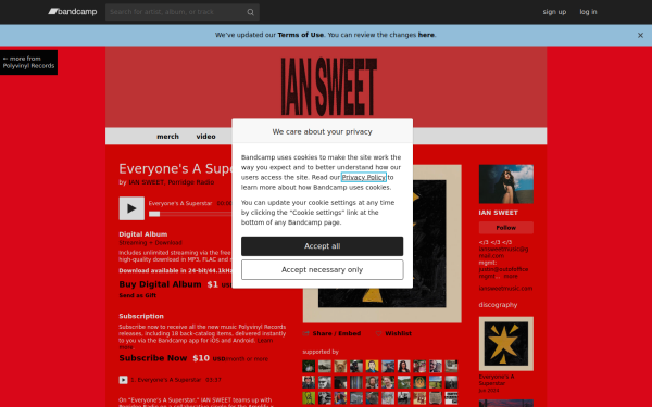 iansweetmusic.bandcamp.com