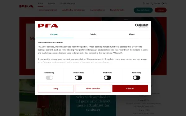 www.pfa.dk