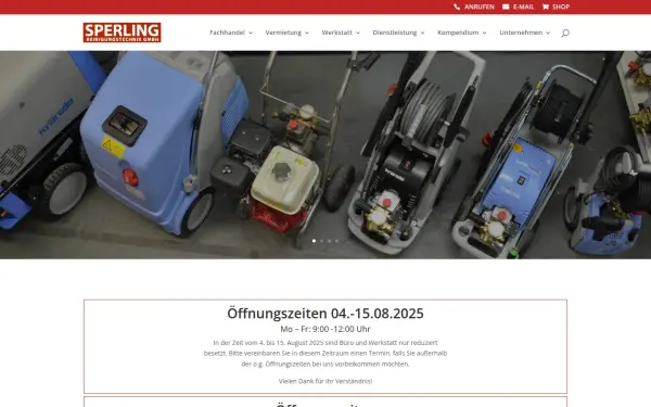 www.sperling-reinigungstechnik.de