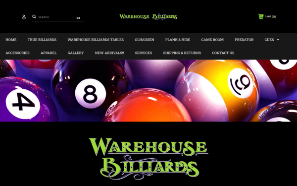 warehousebilliards.com