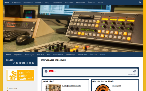 www.campusradio-karlsruhe.de
