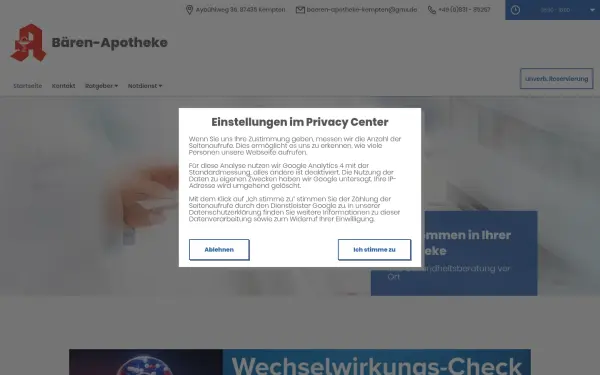 www.baerenapotheke-kempten.de