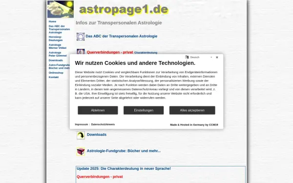 astropage1.de
