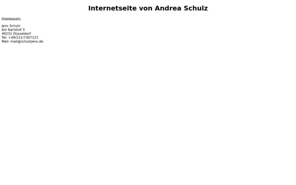 andreaschulz.de