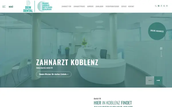 www.zahnarztpraxis-dentalfit.de