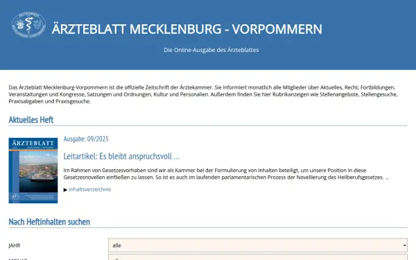 www.aerzteblatt-mvp.de