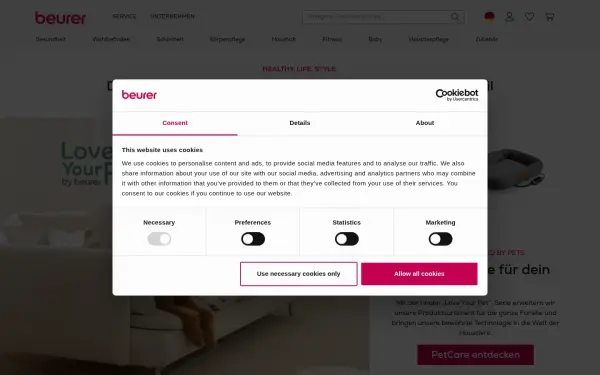 www.beurer.com