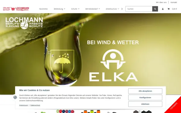 www.berufsbekleidung-mayer.de