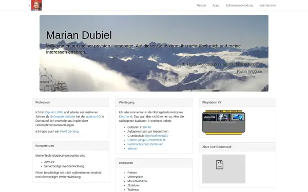 marian-dubiel.de