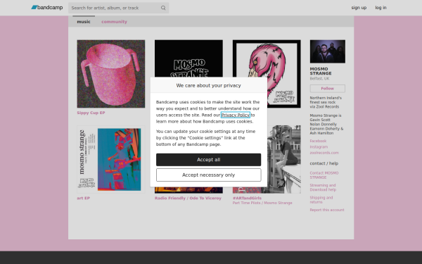 mosmostrange.bandcamp.com