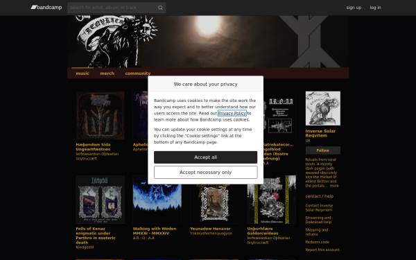inversesolarreqvriem.bandcamp.com