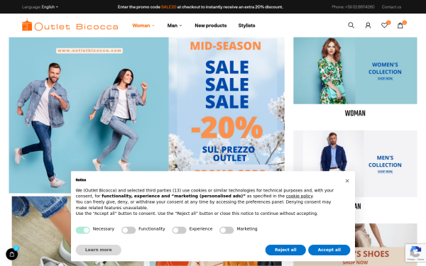 www.outletbicocca.com