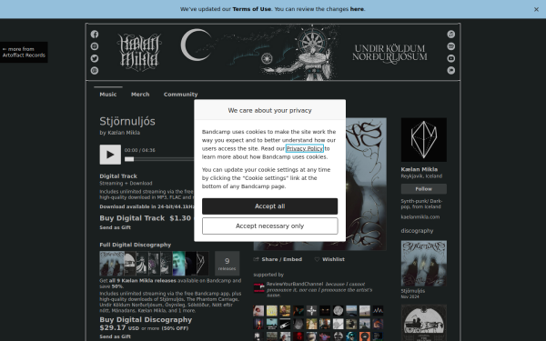 kaelanmikla.bandcamp.com