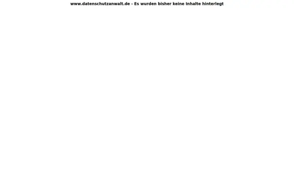 datenschutzanwalt.de