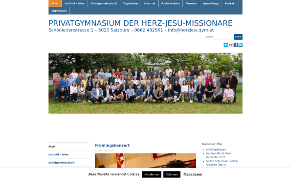 www.herzjesugym.com