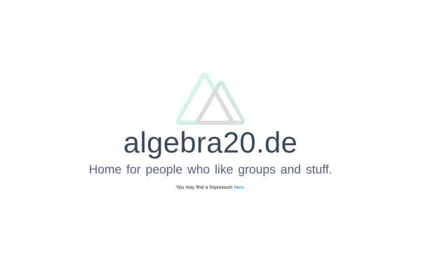 algebra20.de