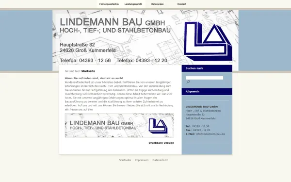 lindemann-bau.de