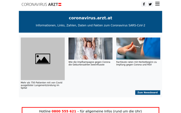 coronavirus.arzt.at