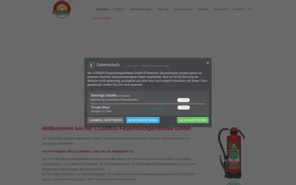 www.cosmos-feuerloescher.de