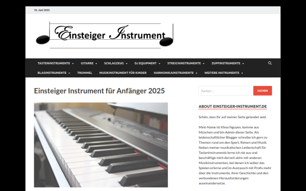 einsteiger-instrument.de