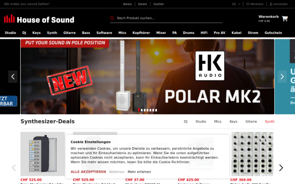 www.houseofsound.ch