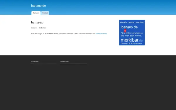 www.banano.de