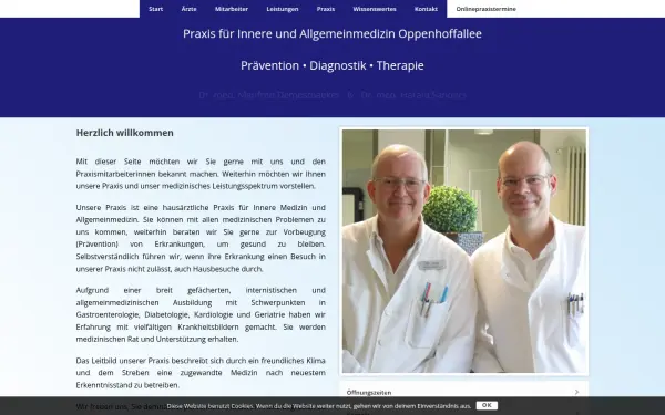 www.praxis-innere-allgemeinmedizin-oppenhoffallee.de