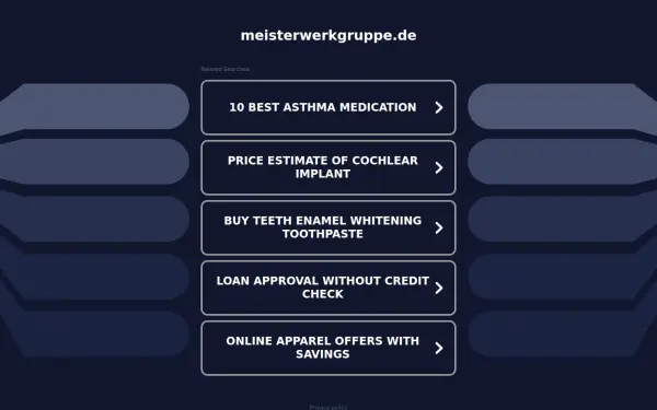 meisterwerkgruppe.de