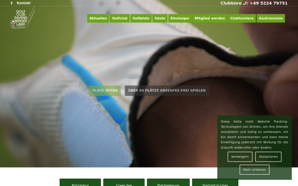 www.golfclub-ravensberger-land.de